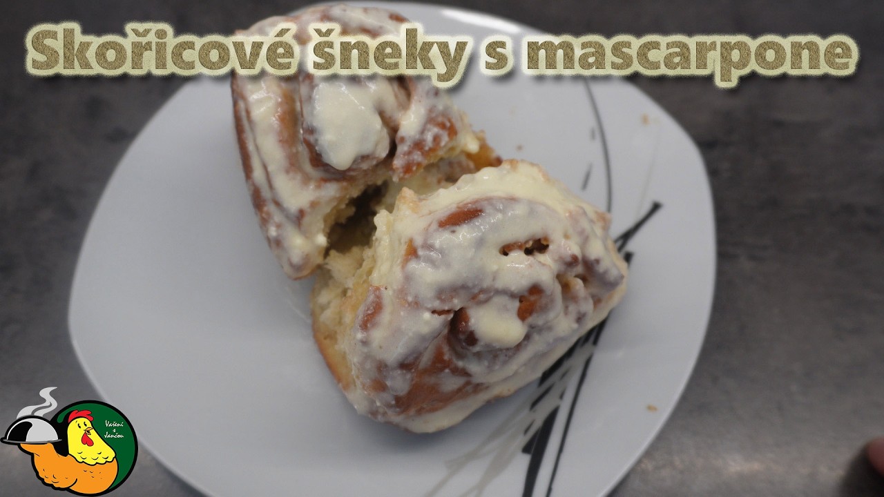 Skořicové šneky s mascarpone