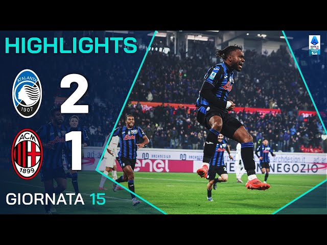 ATALANTA-MILAN 2-1 | HIGHLIGHTS | 15ª GIORNATA | SERIE A ENILIVE 2024/25