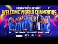 From dream to reality: The World Champions return home, after winning the BIGGEST T20 prize!