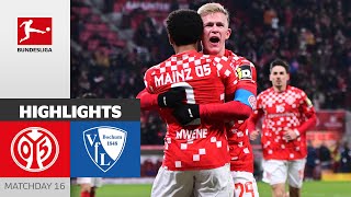 Burkardt Brace! | 1. FSV Mainz 05 — VfL Bochum 1848 2-0 | Highlights | MD 16 – Bundesliga 2024/25