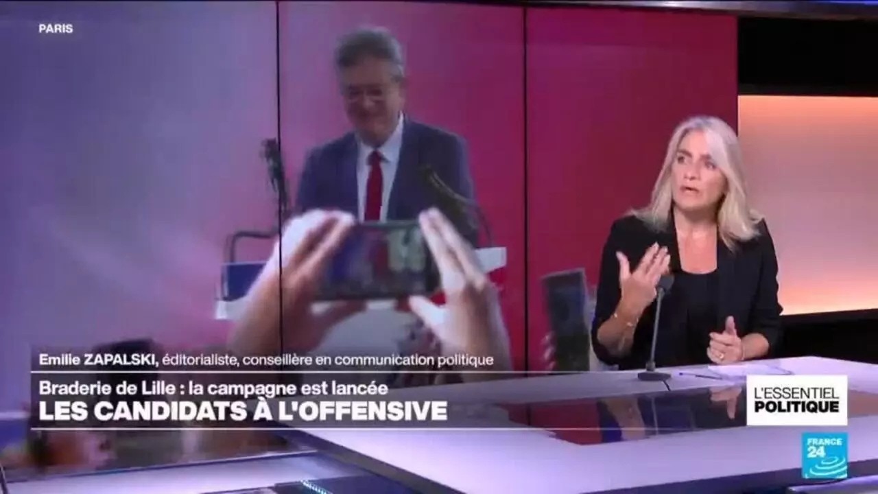 Marine Le Pen en tête des intentions de vote : "Ca peut encore bouger" • FRANCE 24