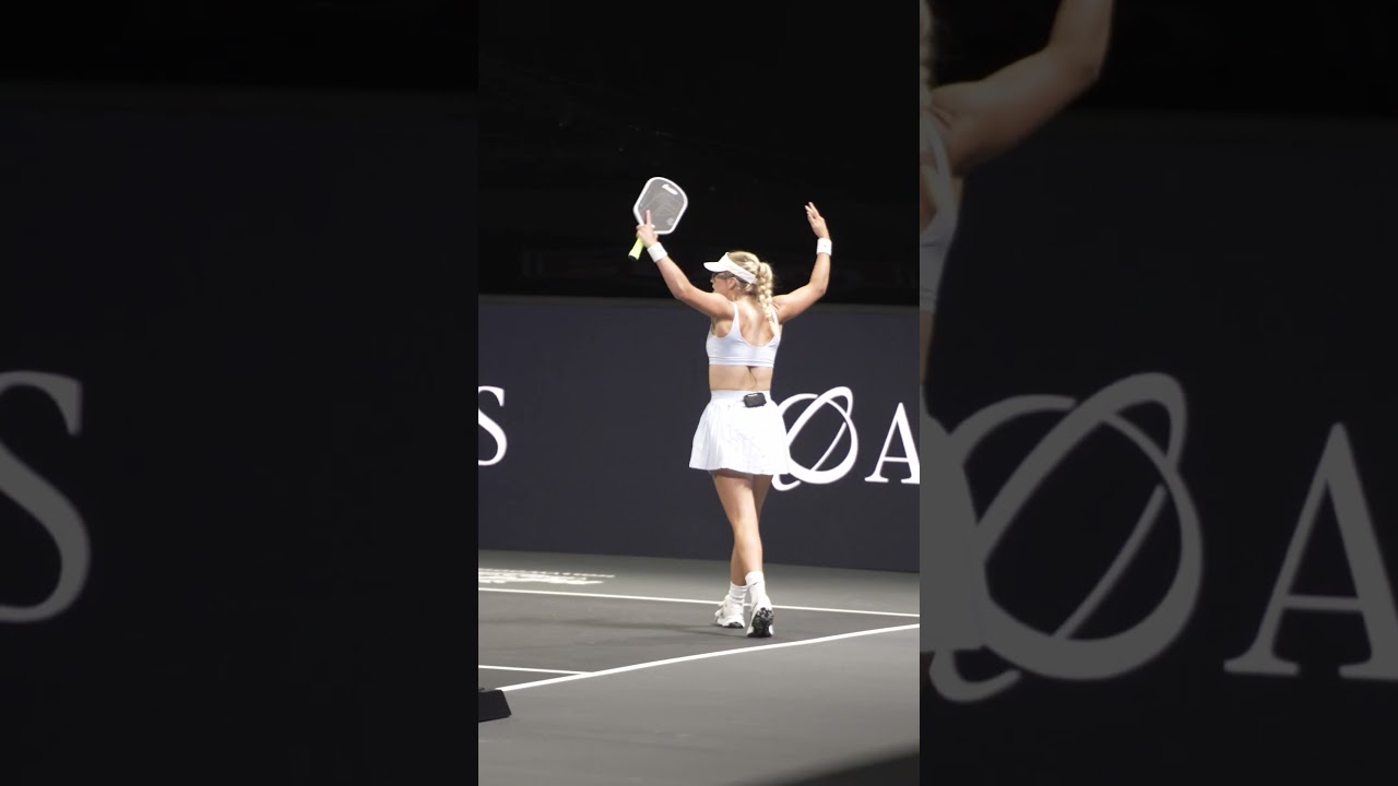 🤯 Anna Leigh Waters REVEALS Her Definition of Greatness! 👑 #pickleball #sports #shorts