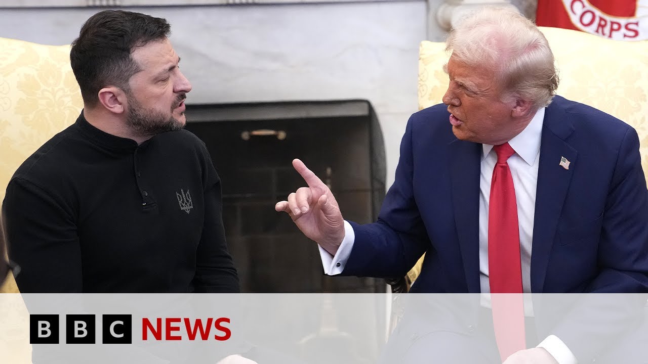 Trump criticises Zelensky for saying end of Ukraine war is ‘far away' | BBC News