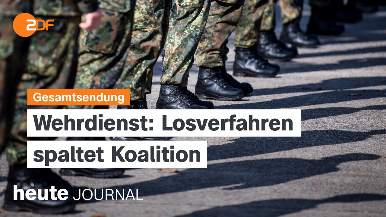 heute journal vom 15.10.2025 Streit um Wehrpflicht, Aktivrente, Sparpaket für Krankenkassen