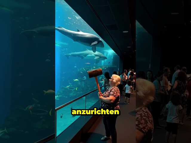 Oma richtet großen schaden an