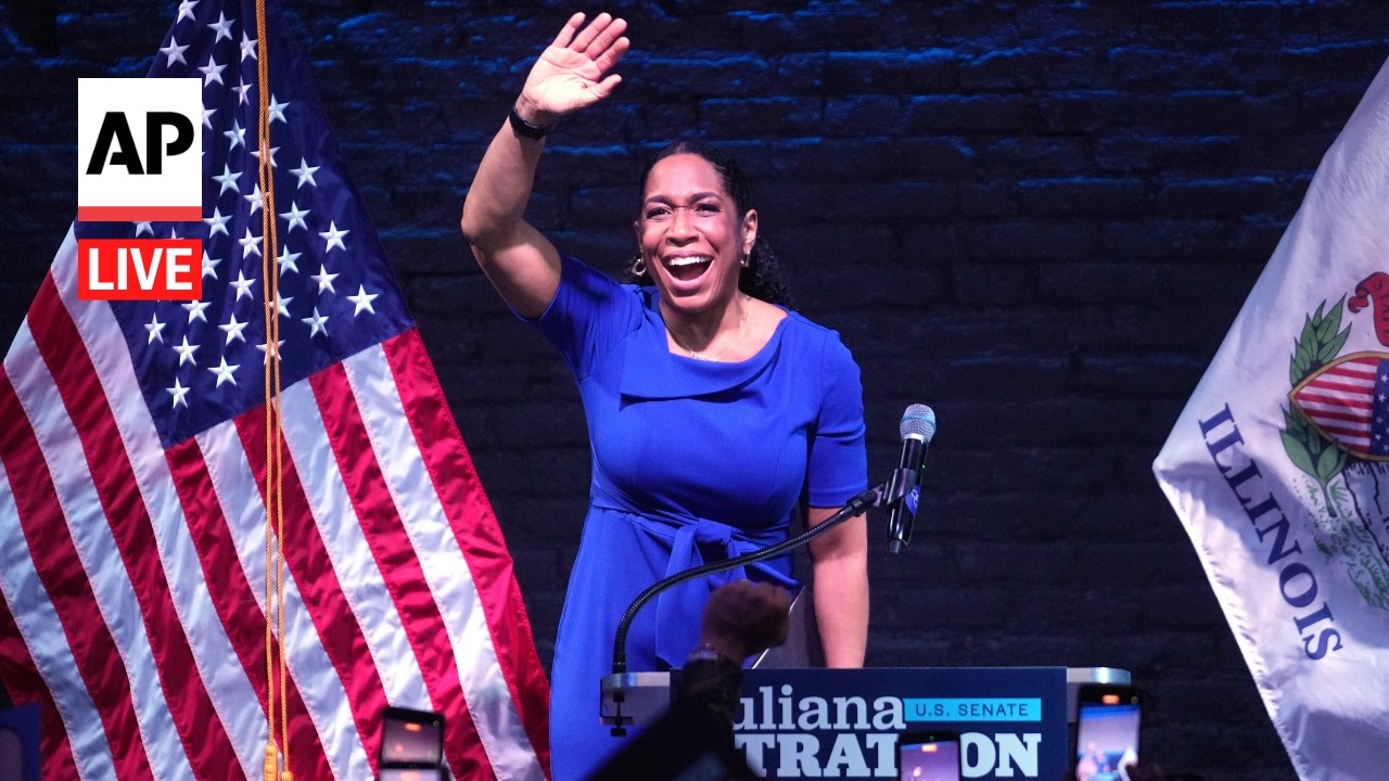 LIVE: Juliana Stratton speaks after winning Illinois primary