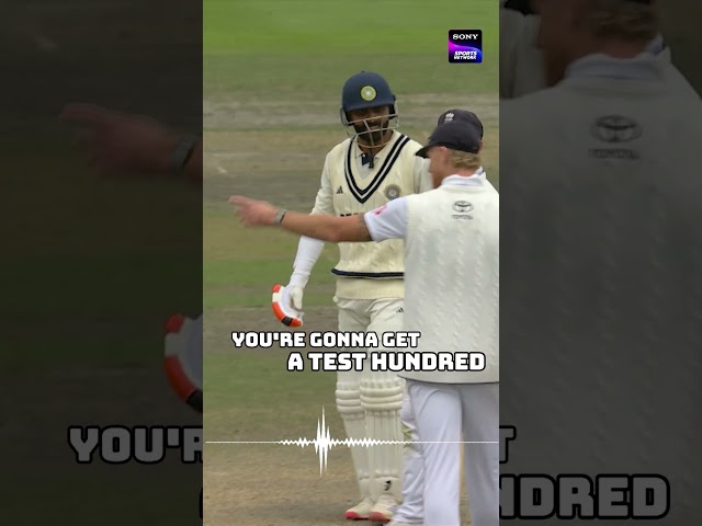 Jadeja stump mic conversation with England team