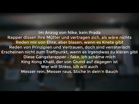 CAPITAL BRA & KING KHALIL - ZWEISTELLIGE HAFTSTRAFEN | LYRICS | DerDoxer