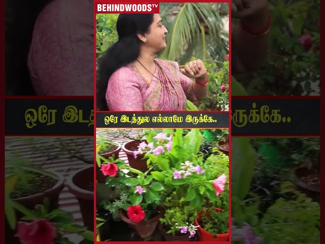வீட்டு மாடிலேயே Mini Market வச்சிருக்காங்கப்பா😯Actress Seetha's Roof Top Organic Farm