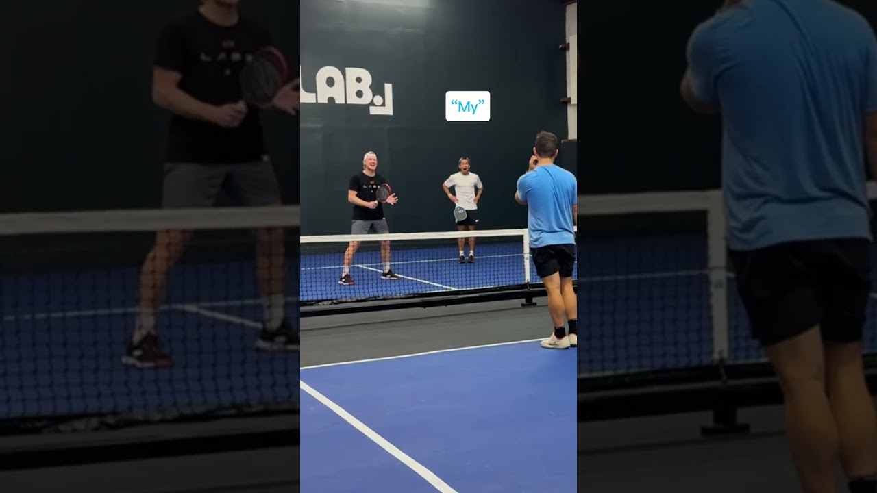 Don't blink or you'll miss the slap of the century 👀⁠ #pickleball #athlete #sports #explore #shorts