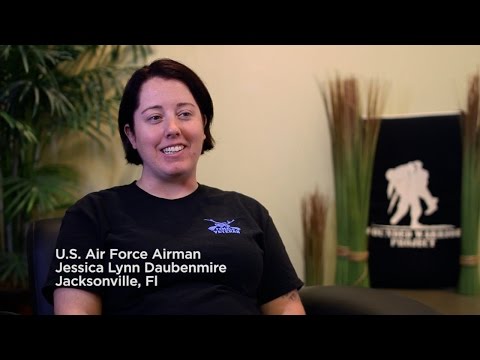 U.S. Air Force Airman, Jessica Daubenmire, shares her experiences coping with mental health. U.S. Air Force Airman, Jessica Daubenmire, shares her experiences coping with mental health.