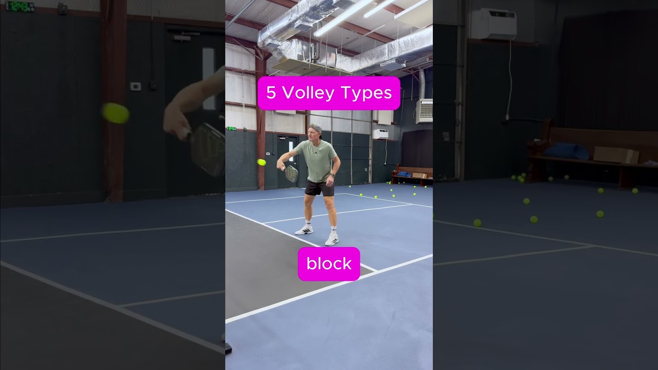 5 Volley Types 👀 Grab your Adidas pickleball gear and save with code CINCOLA10 visit: