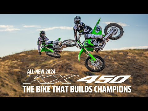 The All-New 2024 Kawasaki KX450 | The Bike That Builds Champions Official Video