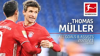 Thomas Müller — All Goals & Assists 2020/21 … So Far