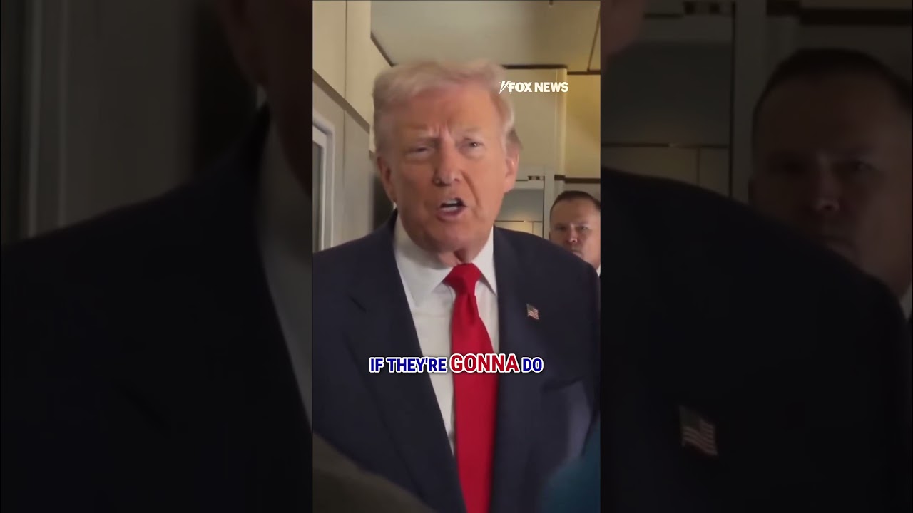 WATCH: Reporter asks Trump about resuming underground nuclear detonation tests #trump #shorts #usa