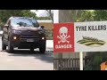 Risky 'Tyre Killers'  to curb wrong side driving removed