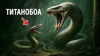 Доисторические змеи настолько страшные, что даже Титанобоа могла бы от них прятаться