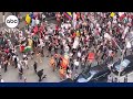 Dozens of delegates walkout as Israeli Prime Minister Benjamin Netanyahu addresses UN
