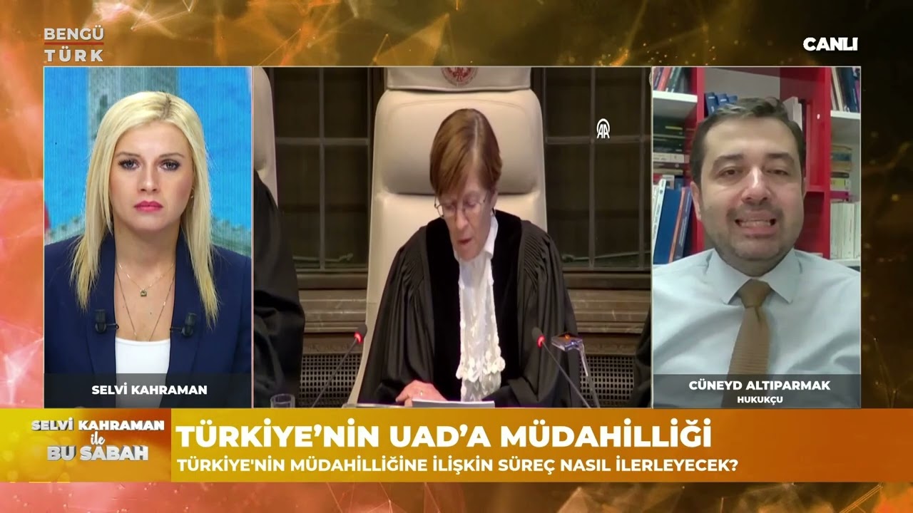 TÜRKİYE'NİN  UAD'A MÜDAHİLLİĞİ ,MHP LİDERİNİN KUDÜS ÇAĞRISI BENGÜ TÜRK TV CANLI YAYINI