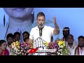 Rahul Gandhi Once Again Bats For Caste Survey At Nirmal Congress Public Meeting | V6 News  - 03:02 min - News - Video
