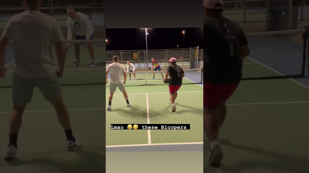 lol these bloopers #pickleball #Highlights #Sports #Fun #Action