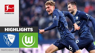 Brilliant Finish by Osterhage | VfL Bochum — VfL Wolfsburg 3-1 | Highlights | MD 13 Bundesliga 23/24
