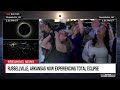 See how these newlyweds observed total solar eclipse  - 07:56 min - News - Video