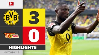 Guirassy Leads Dortmund To Victory!! | BORUSSIA DORTMUND — UNION BERLIN | Highlights | Bundesliga