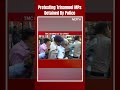 TMC Protest | Protesting Trinamool MPs Detained By Police Outside Poll Body Office  - 00:48 min - News - Video