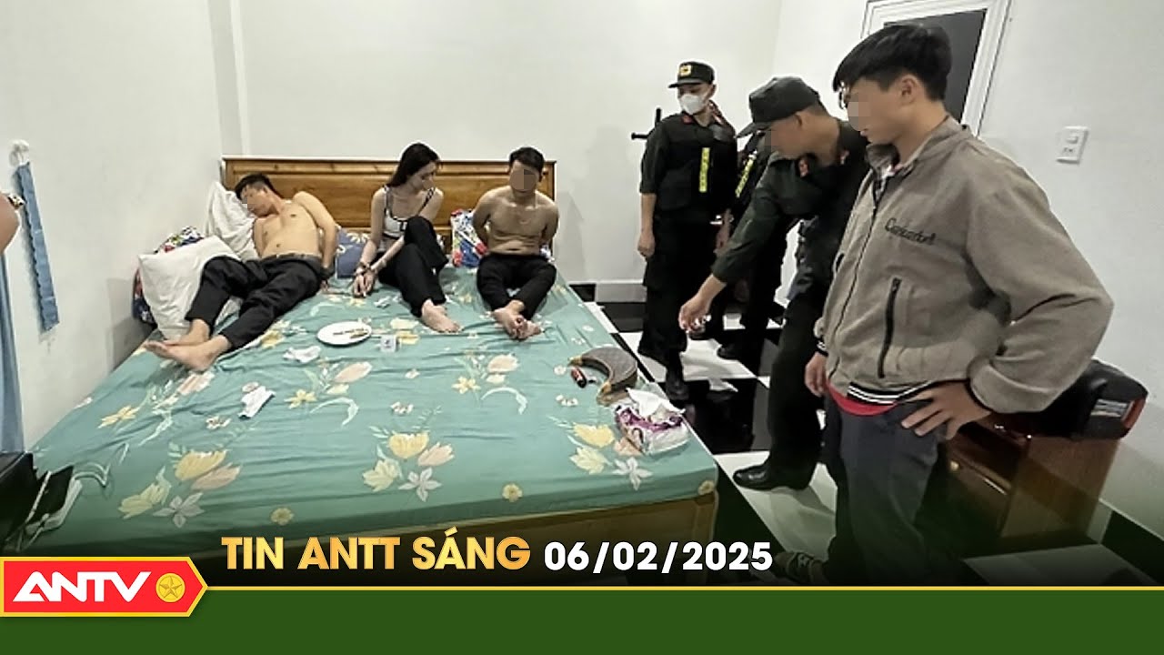 Tin tức an ninh trật tự nóng, thời sự Việt Nam mới nhất 24h sáng 6/2 | ANTV