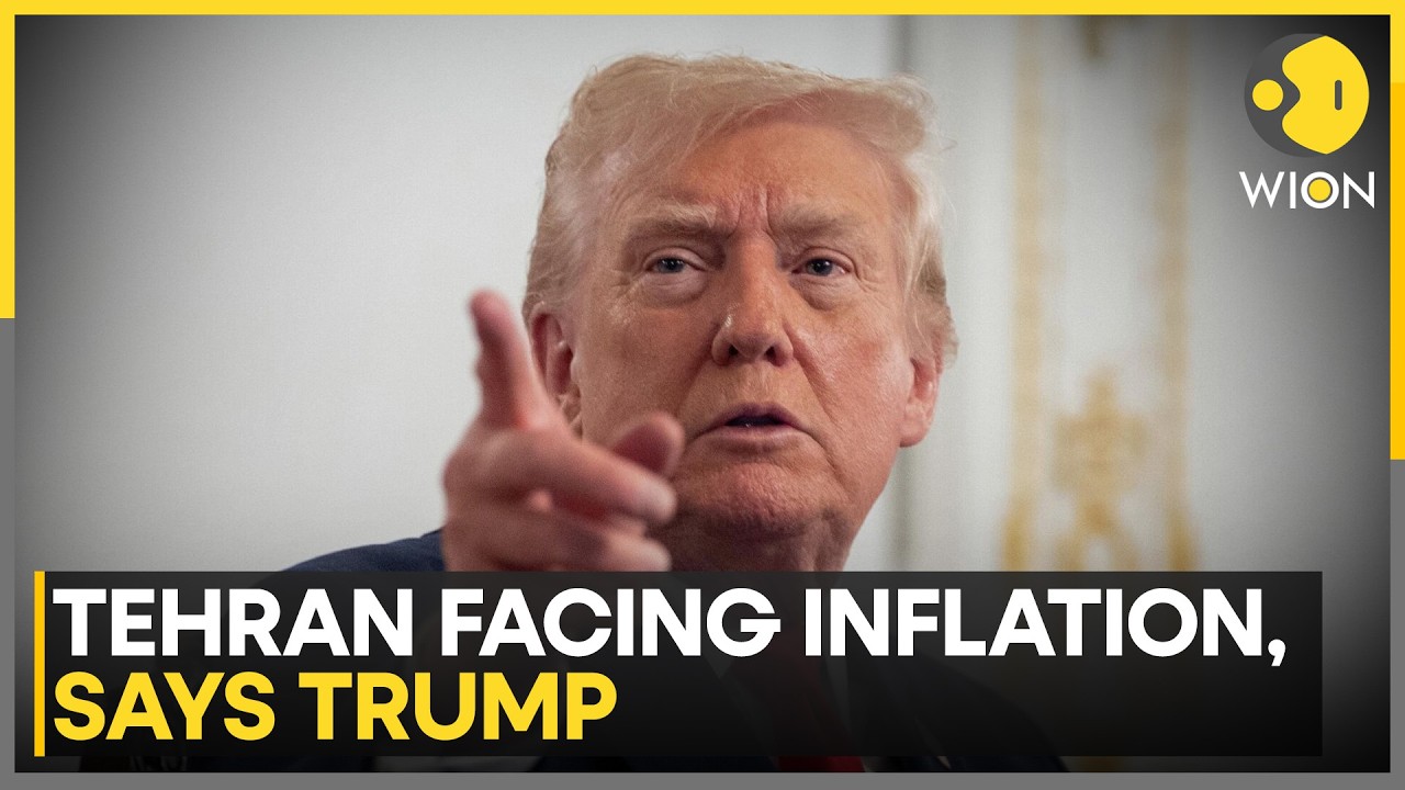 US-Iran War: Trump Says 'Iran Suffering 300% Inflation' | WION News