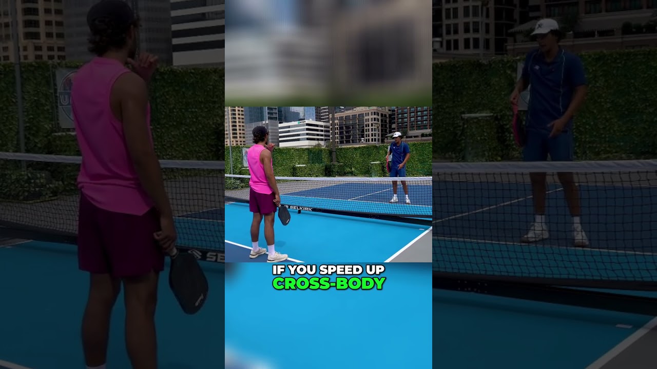 Pickleball Secret: The "Triangle of Hate" Explained! #shorts