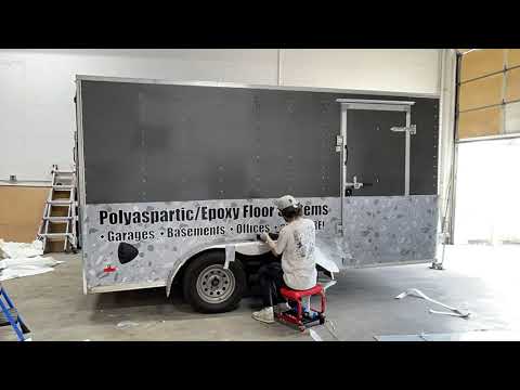 Installation of Trailer Graphics - SignScapes
