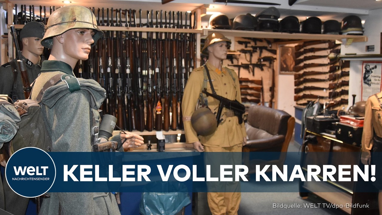 PANZERFÄUSTE UND KALASCHNIKOWS: Unglaubliches Waffenlager bei Razzia in Remscheid ausgehoben