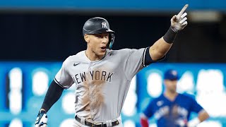 61!!!! Yankees' Aaron Judge ties Roger Maris for AL Record for homers with 61st homer!!
