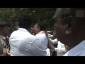 Karnataka: Scuffle Breaks Out Between Congress JD (S) Workers in Hubballi | News9  - 01:36 min - News - Video