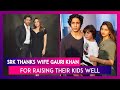 SRK Praises Gauri on Instagram for Raising Kids, Mentions Suhana’s Dimples