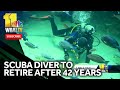 National Aquarium volunteer scuba diver to retire after 42 years