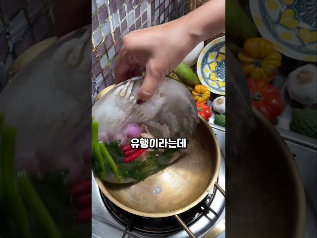 태국에서 유행 중인 라면