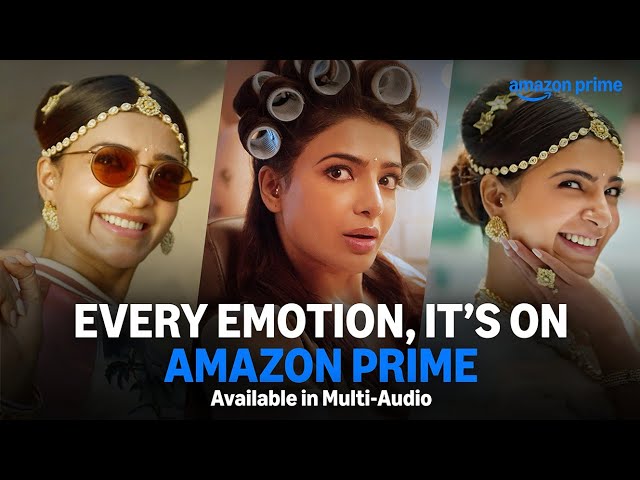 Drama? Laughter? Thrill? #ItsOnAmazonPrime | Ft. Samantha
