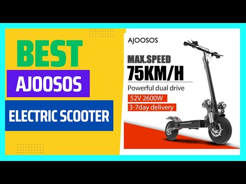 AJOOSOS X700 Electric Scooter - 20Ah 75KM/H Foldable E Scooter