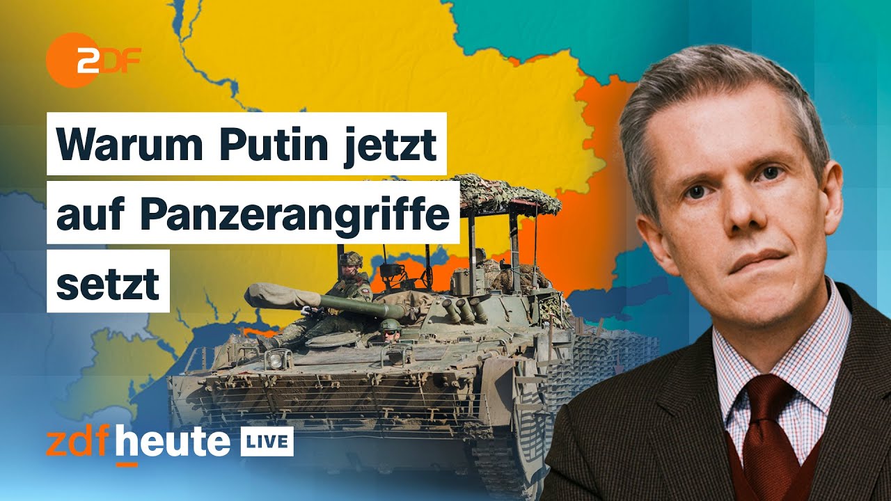 Ukraine-Krieg: Russlands neue Strategie vor dem Winter | Militärökonom Keupp bei ZDFheute live