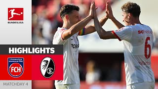 Freiburg Secure Crucial Win! | 1. FC Heidenheim 1846 — SC Freiburg 0-3 | Highlights | Matchday 4