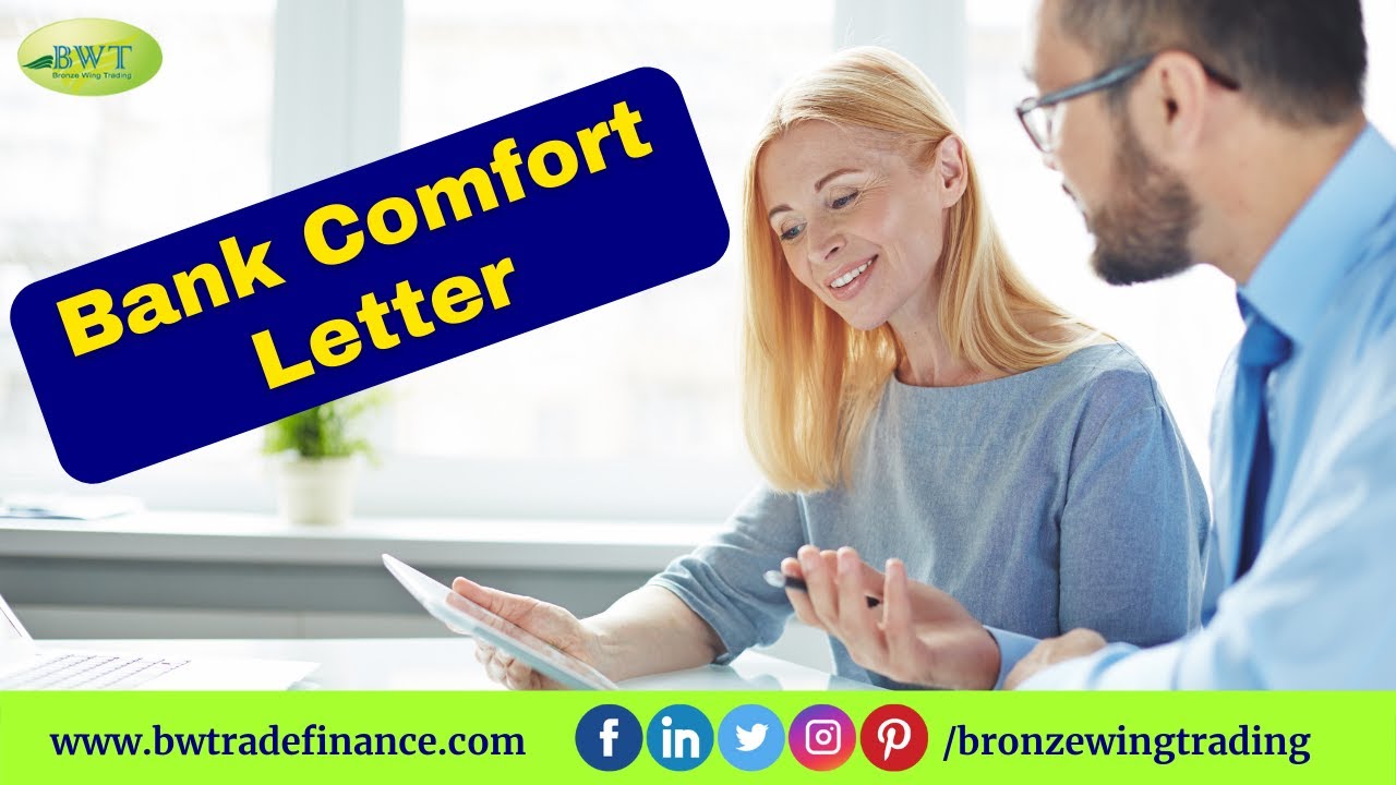 Bank Comfort Letter (BCL) Provider-Bronze Wing Trading - YouTube
