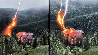 Невероятные Удары Молний, Снятые на Камеру