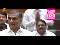 Harish Rao slams Opposition behaviour in budget session