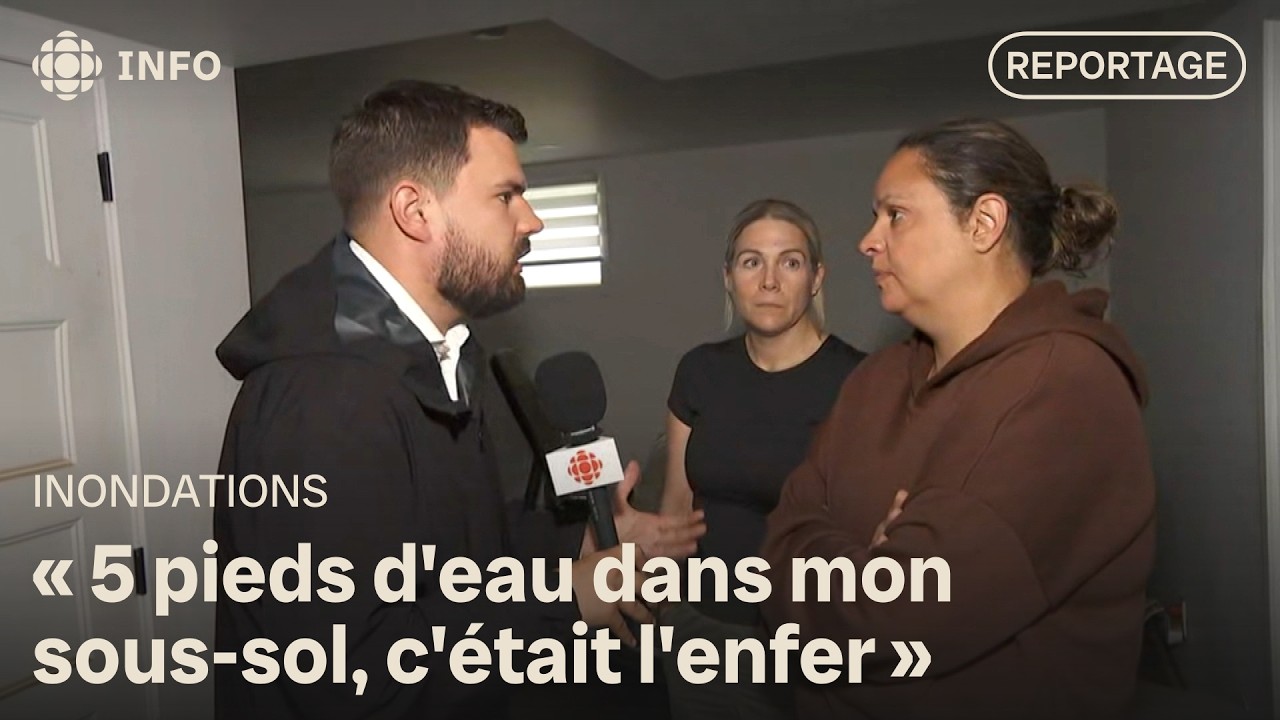 Inondations dans le Grand Montréal | D'abord l'info