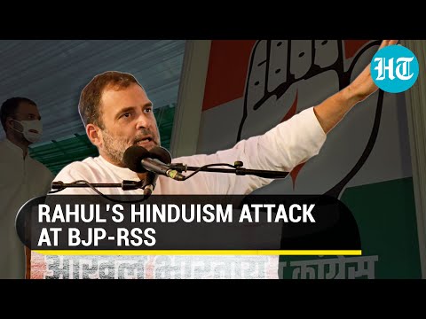 Rahul Gandhi terms BJP and RSS as fake Hindus, asks why RSS ideologue killed Bapu Rahul Gandhi terms BJP and RSS as fake Hindus, asks why RSS ideologue killed Bapu
