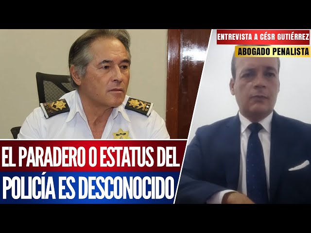 ¿MURIÓ HERNÁN BERMUDEZ? ESTO ES LO QUE SE SABE DEL POLICÍA DE ADÁN AUGUSTO: CÉSAR GUTIÉRREZ