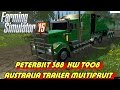 Peterbilt 388 / KW T908 + Australia trailer Multifruit
